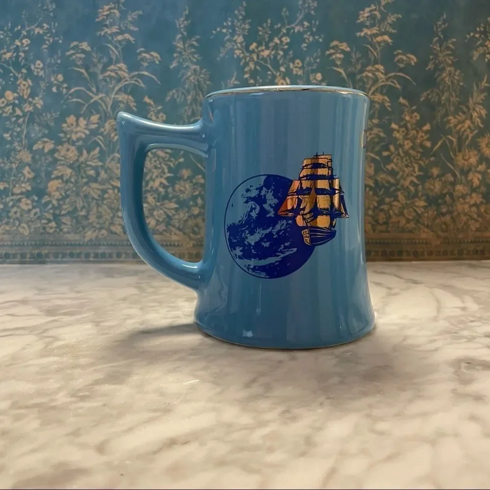 Vintage Clipper Bow Ship Graphic Mug